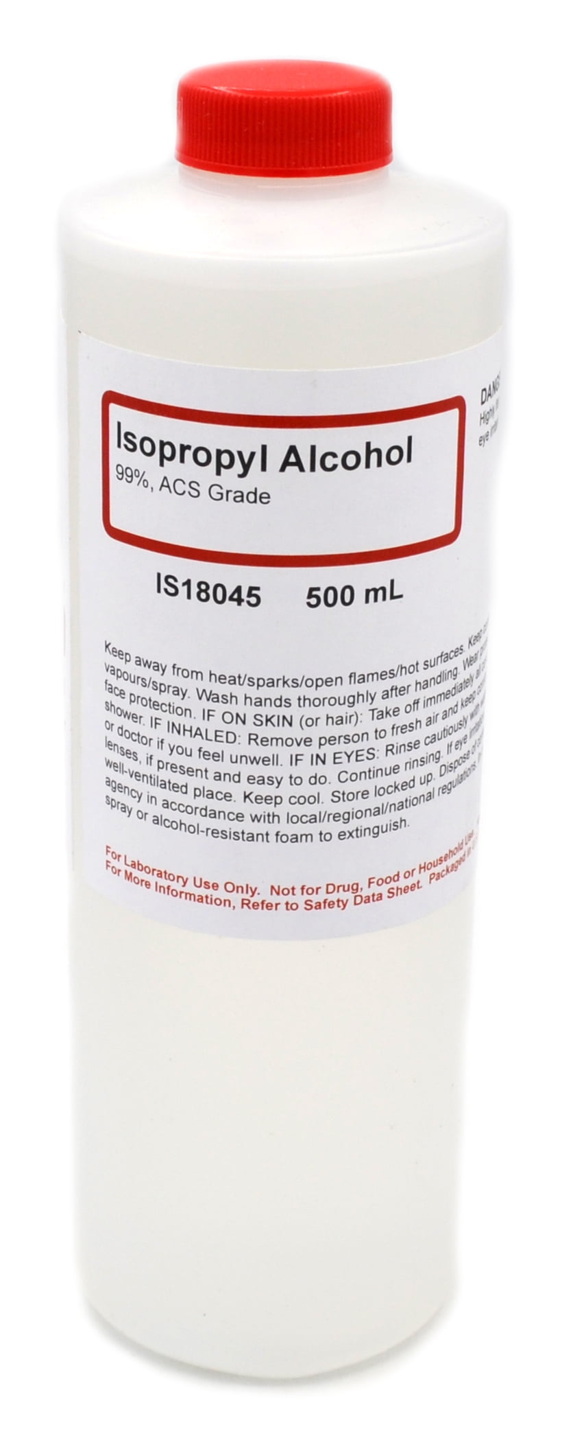 ACSGrade Isopropyl Alcohol, 99, 500mL The Curated Chemical