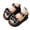 Black, variant on Staki Dress Shoes for Girls Toddler Girls Buckle Sandals Comfort Open Toe Sandal with Adjustable Back Strap(Pink,13.5 Little Kid)