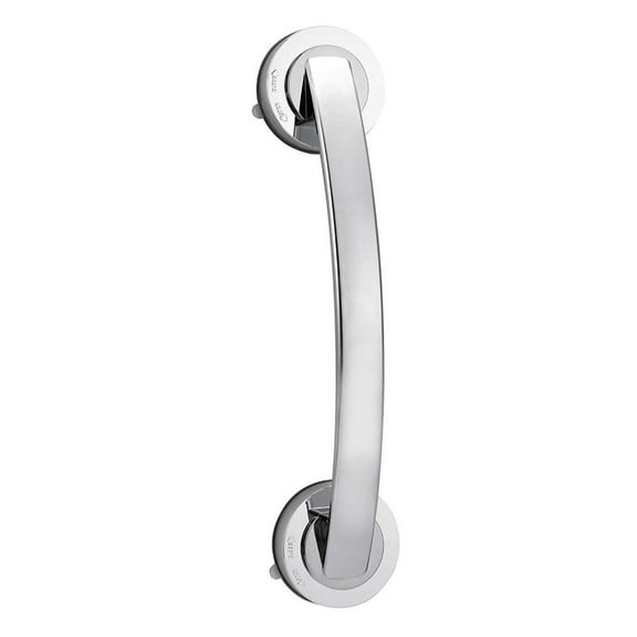 Piwvid Shower Grab Bar, Steady Bathroom Handle Non Slip Suction Cup Grip Handicap Safety Rail Balance Assist Support Handrail Seniors Elderly Home Care Bath Bathtub Toilet Tiles Glass