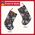 thumbnail image 2 of Lsque Cute ghost in the flowers Pattern 18 Inch Christmas Stockings, Festive Holiday Stocking for Christmas Decorations Holiday Decor, 2 of 8