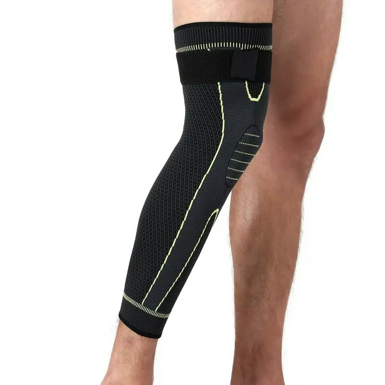 Full Leg Compression Sleeves for Women & Men,Extra Long Leg & Calf Braces Knee  Sleeve for Basketball, Football, Knee Pain, Working Out, Joint Pain,  Arthritis, Running, SIZE: XXL 