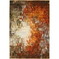 thumbnail image 2 of Nourison Chroma Colorful Abstract Ember Glow 4' x 6' Area Rug, (4x6), 2 of 9