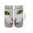 thumbnail image 5 of Realistic Cat Face Socks,Cat Socks For Cats, 3D Animal Sock,Animal Stockings, Novelty Animals Design for Women Men, Cat Lover, 5 of 6