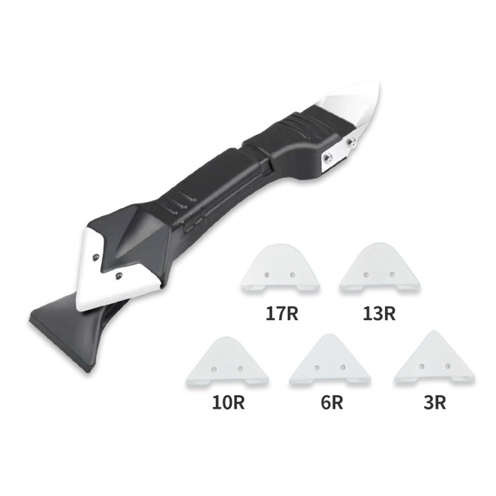 Multifunctional Grout Knife Glue Removal Tool Glass Glue Angle Scraper