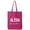 Hot Pink, variant on Aloha Beaches Pineapple Cotton Canvas Tote Bag