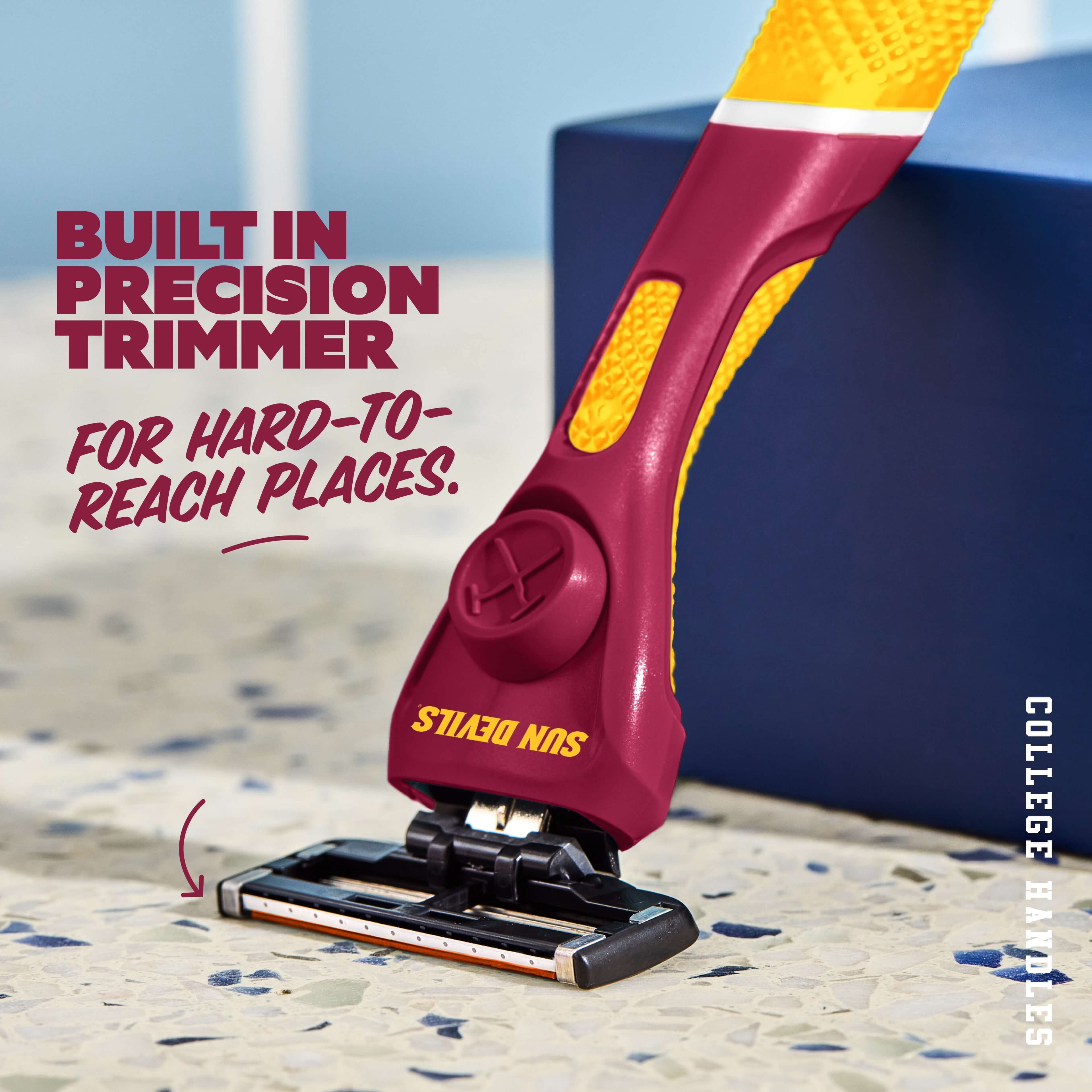 Dollar Shave Club Arizona State 6-Blade Razor Starter Set