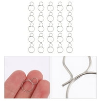 CRILSTYLEO 40Pcs Metal Fastening Pin for Crystal Chandeliers and Interior Decor