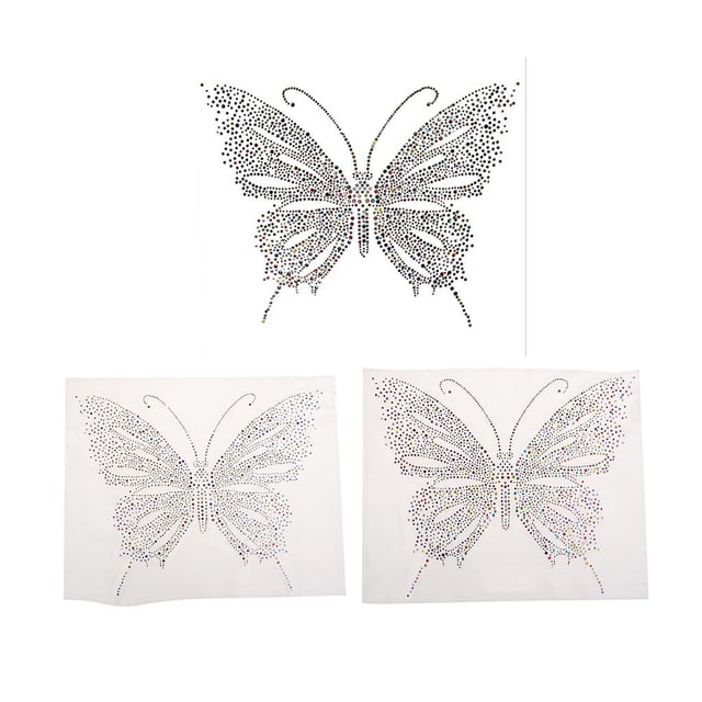 2X Hierro en cristal Diamante de imitación Transferencia de calor Malla moldeada para adorno de ropa Ropa Bodas Fiestas chispas Hugo APLICUE DE RHINESTONE HOT FIX