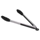 thumbnail image 3 of Sailing Pinzas para alimentos de silicona de acero inoxidable, clip para alimentos antideslizante resistente al calor para pan y ensalada (negro), 3 of 10