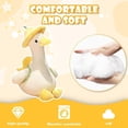 thumbnail image 3 of Duck Stuffed Animals,Duck Plush Soft Toys,Big White Goose Plush Toy,Children's Soft Cuddly Plush Toy,Soft Long Duck Hugging Pillow,Sleeping Pillow, 3 of 5