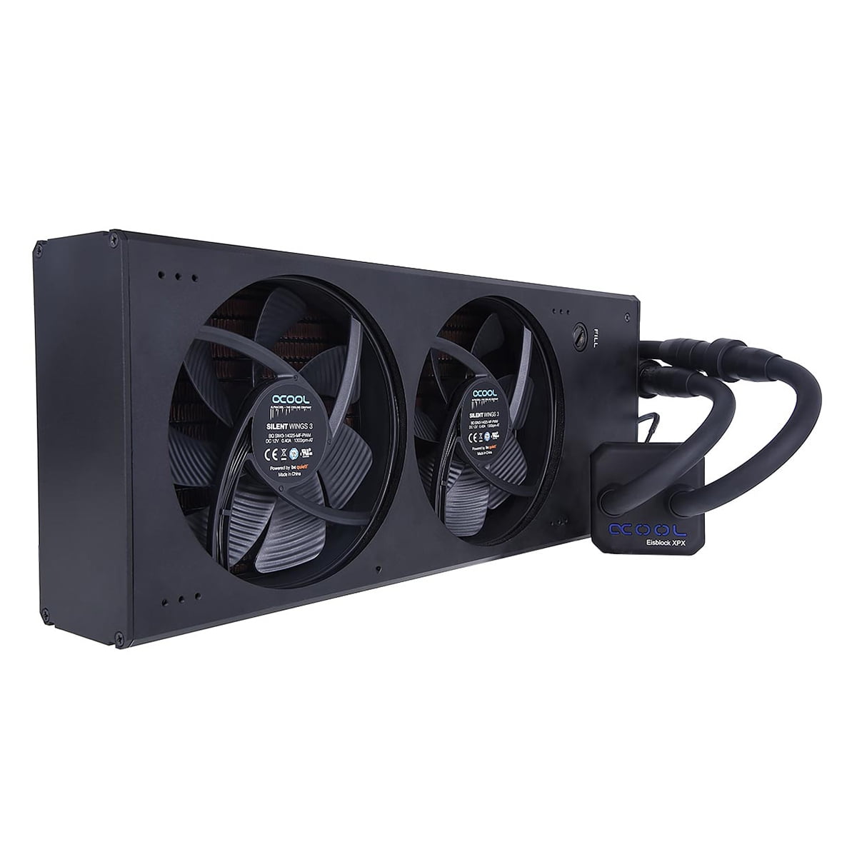 Alphacool Eisbaer Extreme Liquid All-In-One CPU Cooler, 280mm Radiator,  Black Edition