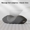 thumbnail image 3 of Electric Massager Cervical Pillow Hot Compress Vibration Massage Neck Traction Relax Sleeping Memory Foam, 3 of 5