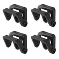 thumbnail image 2 of 4pcs Boat Bumper Clips, Boat Bumper Rail Clips Nylon Glass Fiber Clips For Docking Bumpers Boat Yacht, 2 of 8