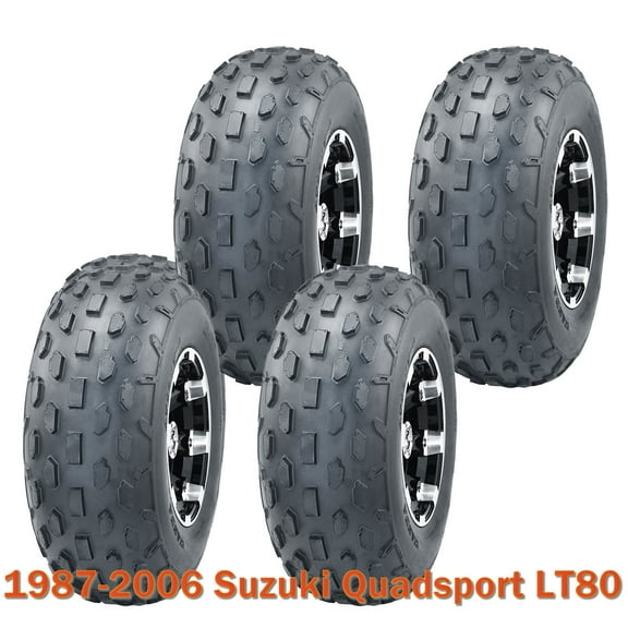 19x7-8 19x7x8 Set 4 ATV Tires fit 1987-2006 Suzuki Quadsport LT80