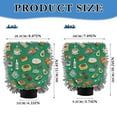 thumbnail image 3 of Microfiber Car Wash Gloves With Chenille & Polyester Terry Scratch-Free Cleaning Elastic Cuffs Hand-drawn Food, 3 of 8