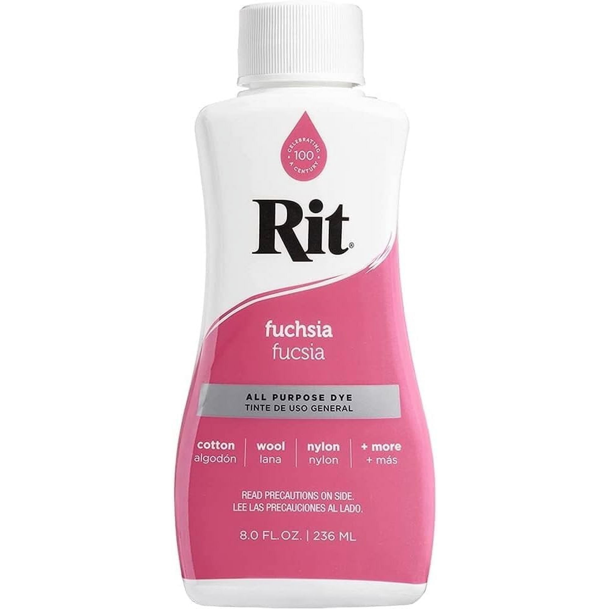 Rit All Purpose Liquid Dye - Fuchsia, 8 oz