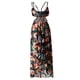 thumbnail image 2 of Vestido Floral Ropa de Playa Verano Correa de Espagueti de Fractura Mujeres METRO Soledad vestido largo, 2 of 10