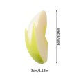 thumbnail image 2 of TIMIFIS Simulation Apple Fruit Pvc Simulation Peeled Petals Simulation Fruit Home Decor, 2 of 2