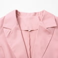 thumbnail image 6 of DondPO Boyfriend Blazers For Women Summer Blazer For Women Winter Clothing For Women Casual Blazer For Women Women's Blazers & Suit Jackets Womens Blazers Dressy Casual Women's Blazer Pink 2XL, 6 of 8