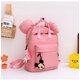 thumbnail image 1 of Mochila de dibujos animados de Disney para mujer, Bolsa Escolar de lona de Minnie Mouse, gran capacidad, a la moda, 1 of 5