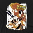 thumbnail image 2 of Cowboy Bebop Crew Bounty Hunting Unisex Adult Long-Sleeve T Shirt, Black, 3X-Large, 2 of 4