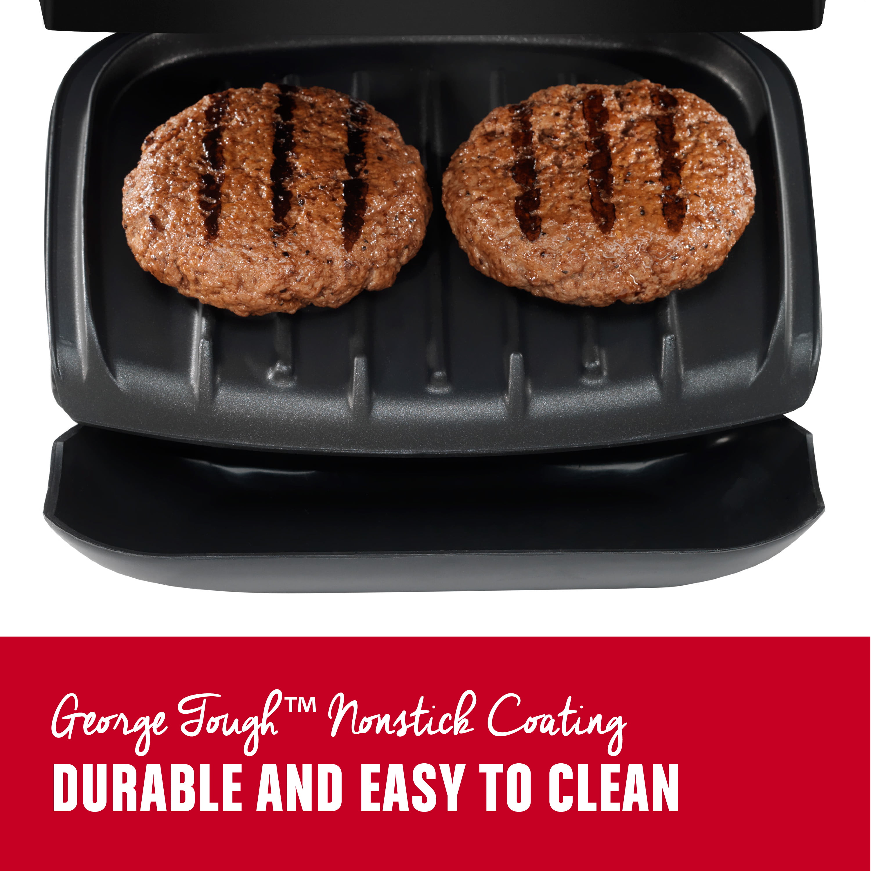 George Foreman 5-Serving Classic Plate Grill GRS075B - The Home Depot