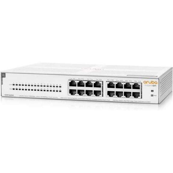 R8R48A-ABA Aruba Instant On 1430 GB Unmanaged PoE Switch - Class 4 PoE - 16x 1G Ports