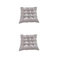 thumbnail image 1 of ZheElen Polyester Cotton Cushion With Strap Comfortable And Breathable No Slipping Polyester Fabric Is Comfortable silver gray 2Set, 1 of 6
