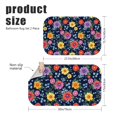 thumbnail image 3 of Pioneer Flower Floral Print Pattern Bath Mat Set Of 2,Non-Slip Rug for Bathroom,Kitchen,Bedroom,Entrance, 30x17 and 23.5x15.7 Inches, 3 of 5
