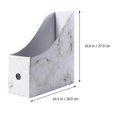 thumbnail image 4 of 5pcs Desktop Storage Rack Simple File Holder Organizer for Documents, Books, Magazines – Tidy Office Study Space with Easy to Use Design, 4 of 5