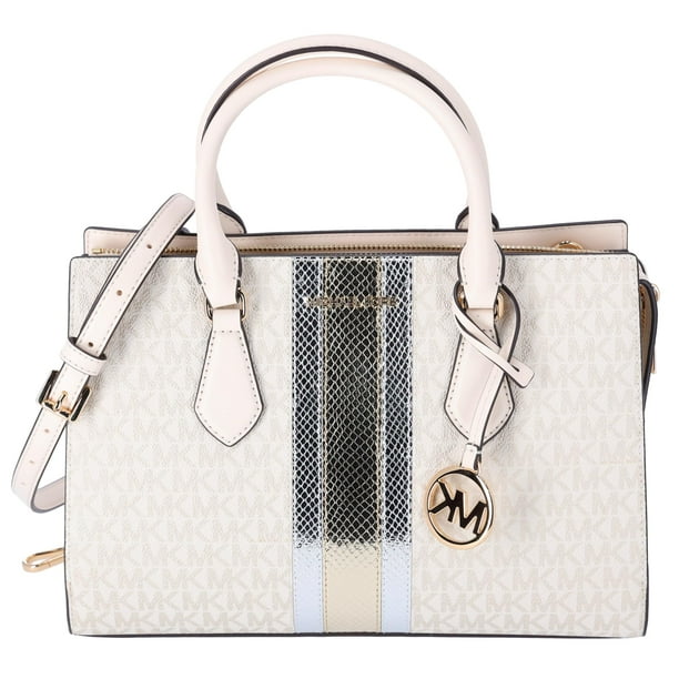 Cartera Michael Kors Sheila Medium Signature Logo Metallic