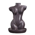 thumbnail image 2 of Quemador de incienso de cono de reflujo, decoración del hogar, soporte para figuritas, artesanía de escritorio Negro, 2 of 3