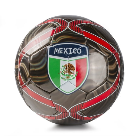 Western Star Mexico Soccer Ball Size 3 & 5 - Official Weight - Youth & Adult