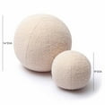thumbnail image 2 of TOV Furniture Boba Rose-Tan Long Mohair 14 inch Pillow, 2 of 5