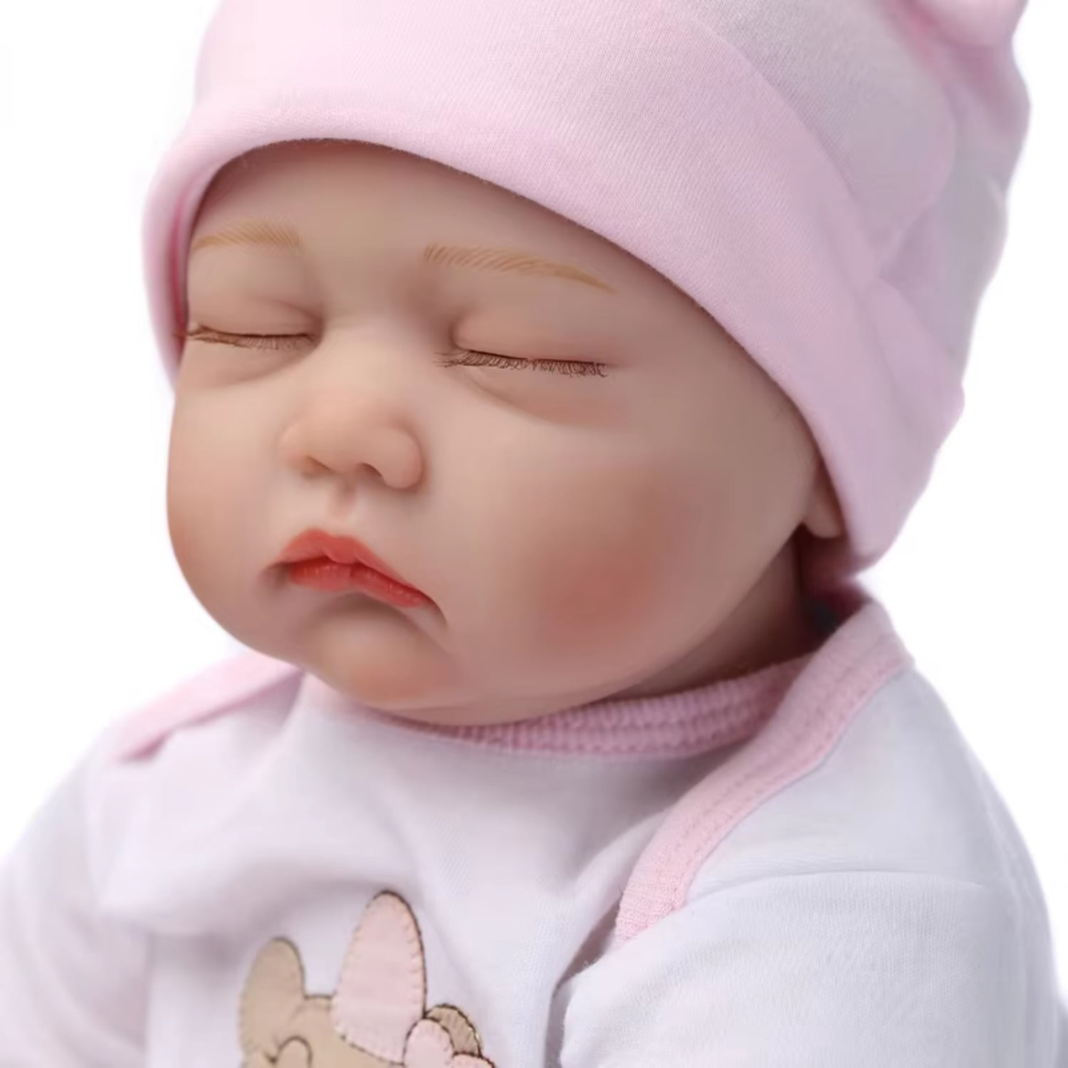 55cm Reborn Doll Soft Silicone Reborn Close Eye Real Looking Reborn Baby Dolls Toys for Gift As Children Playmate Doll Popupar Reborn