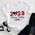 thumbnail image 1 of Disney Mickey Minnie Aesthetic Ropa Mujer 2023 New Fashion Family Vacation T Shirts Women Summer Harajuku Casual Girls TopsAldult-M(1pc) Gao Jinjia LED, 1 of 2