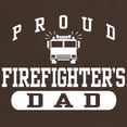 thumbnail image 3 of CafePress - Proud Firefighter's Dad Dark T Shirt - Men's Classic Graphic Cotton T-Shirt, 3 of 4