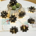 thumbnail image 4 of Halloween Spiderweb String Light LED Battery Operated Halloween Decorative String lights, 4 of 8