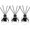 Bamboo/Sage & Sea Salt/Sandalwood Ebony, variant on Reed Diffuser Set of 3 for Bathroom Air Fresheners, Oil Diffuser Sticks | Tuberose, Gardenia, Freesia Scent(1.7 fl oz Each Pack) Home Fragrance with 12 Stick Defusers | House Shelf Decor