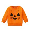 thumbnail image 2 of Kayannuo Baby Clothes Fall Infant Toddler Baby Girls Boys Children's Print Long Sleeve Crewneck Pullover Sweatshirt, 2 of 9