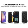 thumbnail image 6 of Galaxy A54 Case, Samsung A54 5G Case Wallet 3 Card Slots Kickstand PU Leather Luxury Flip Cover ID Pocket Holder RFID Blocking Protective Wallet Case for Samsung Galaxy A54 5G 2023 Black, 6 of 13