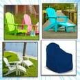 thumbnail image 5 of Covers & all Adirondack Chair Cover, 18 Oz Heavy Duty Waterproof UV & Weather Resistant All Season Protector, Outdoor Furniture Cover with Air Vents & Drawstrings (40" W x 37" D x 36" H, Blue), 5 of 6