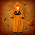 thumbnail image 2 of MUXiin Halloween Pajamas For Family,Family Pajamas Matching Sets Halloween Pumpkin SleepwearHoliday Jammies PJs Sleepwear for Women/Men/Couples/Kids Holiday PJS Set, 2 of 5