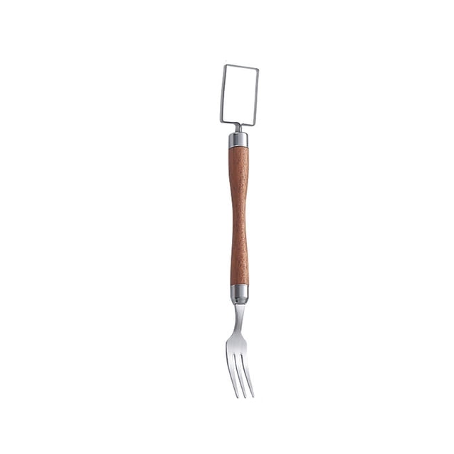 Cutter Slicer Sandía Cuchillo de Sandía Cuchillo de Tenedor de Sandía 2 en 1 Artefacto de Corte de Sandía de Verano Cuchillo de Tenedor de Fruta de Acero Inoxidable Cuchillo de Reunión Familiar Cuchil