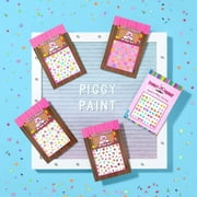Piggy Paint 5 pack Nail Art & Stick-on Earrings Bundle for Kids