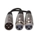 thumbnail image 3 of Cable en Y Hosa YXF-101.5 XLR macho a doble XLR hembra de 45 cm, 3 of 6