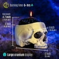 thumbnail image 3 of WHEANG Candle Candle Holder Gothic Candle Bleeding Candle Gothic Decor Halloween Candles Decor Gift For Gothic/Weird//Creepy Black, 3 of 5