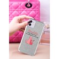 thumbnail image 3 of WIRESTER Silver Glitter Case, Sparkle Bling TPU Cover for Apple Iphone 11 6.1" 2019, Friendship Is Not A Big Thing It's A Million Little Things, 3 of 3