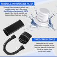 thumbnail image 4 of Portable Mini Wireless Car Vacuum Cleaner For Home Charging Vacuum Cleaner Handheld Dry Wet Dual_Perfect Gift, 4 of 5