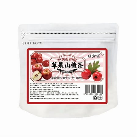 Apple Hawthorn Berry Tea Blend Herbal Tea 30 Teabags